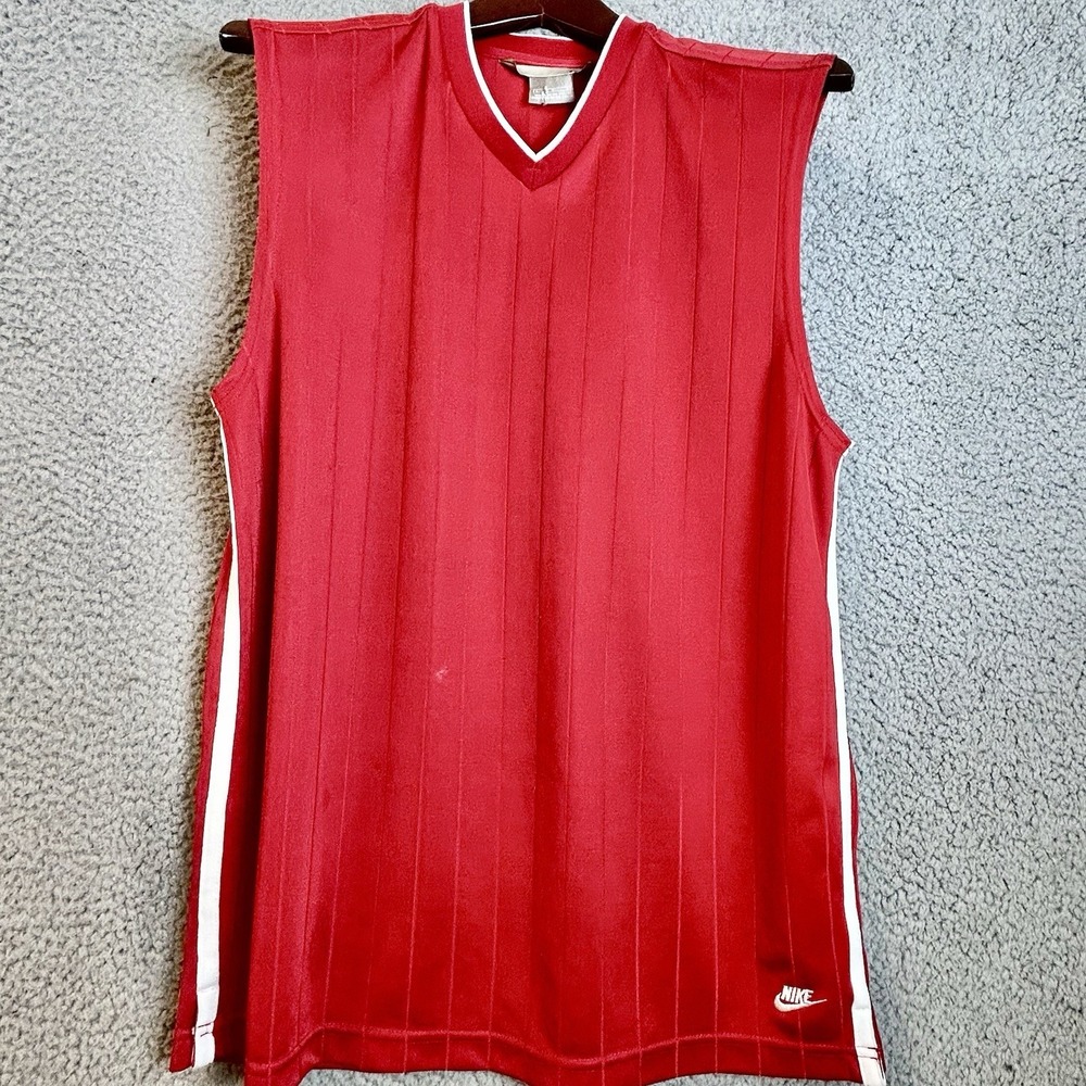 Vintage Y2K Nike Basketball Jersey Size Large Classic Embroidered Logo Swoosh
